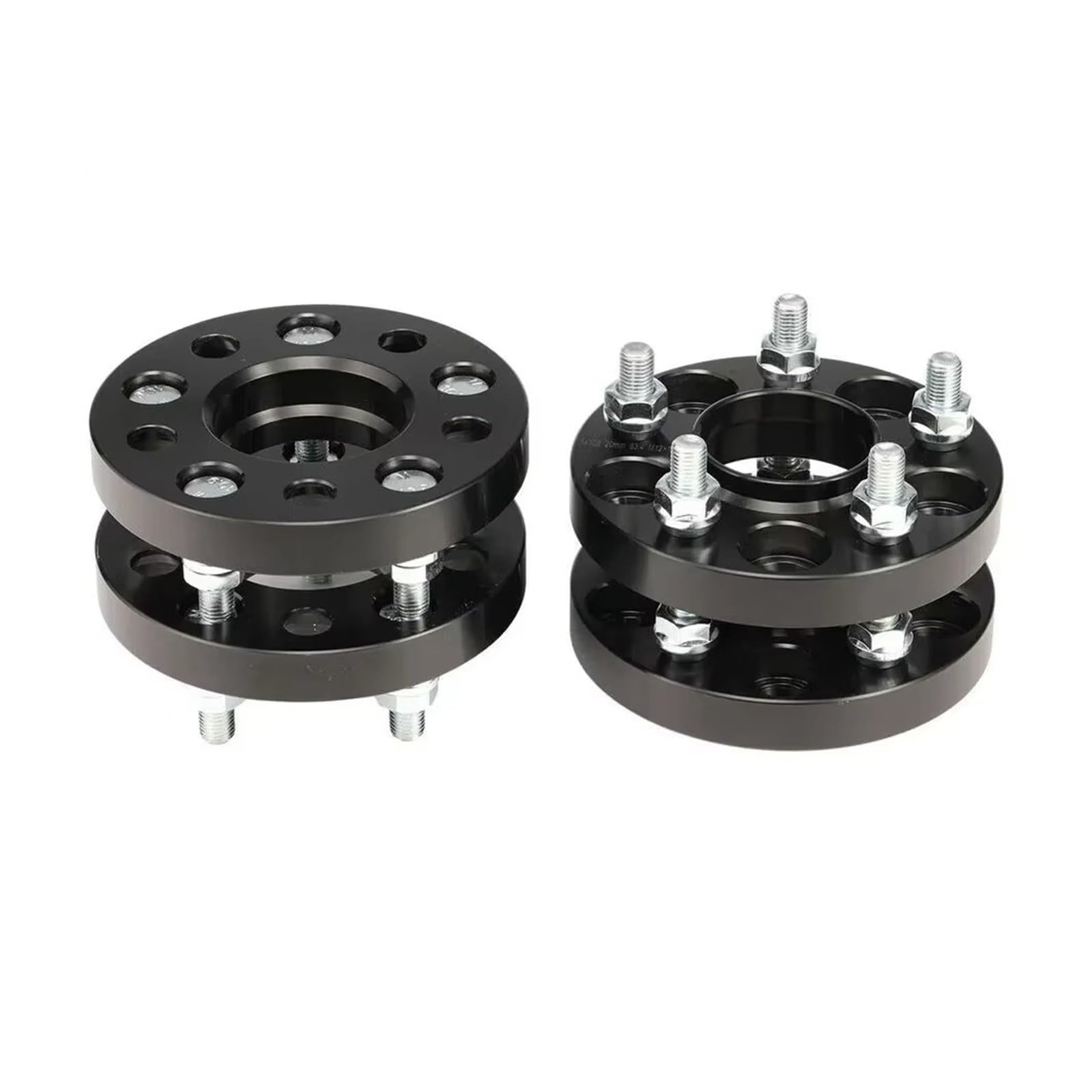 Wheel Spacers Hinten Für Ford Für Mondeo Für Focus Für MK2 Für MK3 Für RS Für ST 20mm Bolt-On Spurverbreiterungen (4) 5x108 63.4 Spurverbreiterung von XVGUOYAN