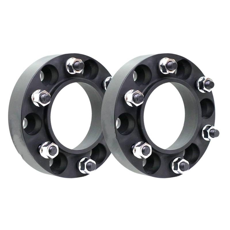 Wheel Spacers Hinten Für Nissan Für Paladin Für Caravan Für NV350 Rad Spacer Adapter PCD 6x139.7 CB 100mm Geschmiedetes Aluminium Spurverbreiterung(2pcs 50mm-with Lip) von XVGUOYAN