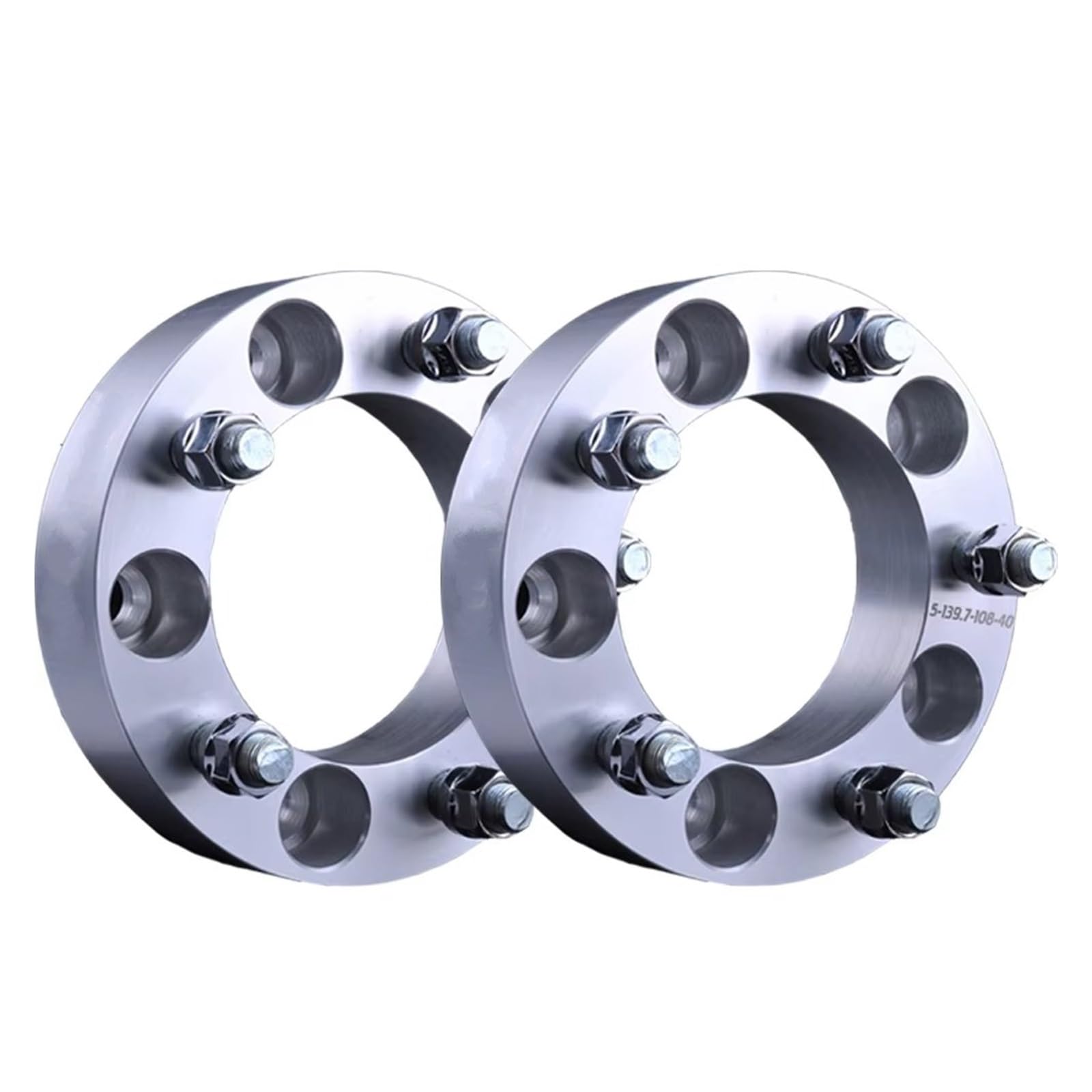 Wheel Spacers Hinten Für Suzuki Für Jimny Für Jimny Für Sierra 2 Stücke PCD 5x139,7 CB 108mm Hubcentric Rad Spacer Adapter Spurverbreiterung(2PCS Silver 35mm) von XVGUOYAN