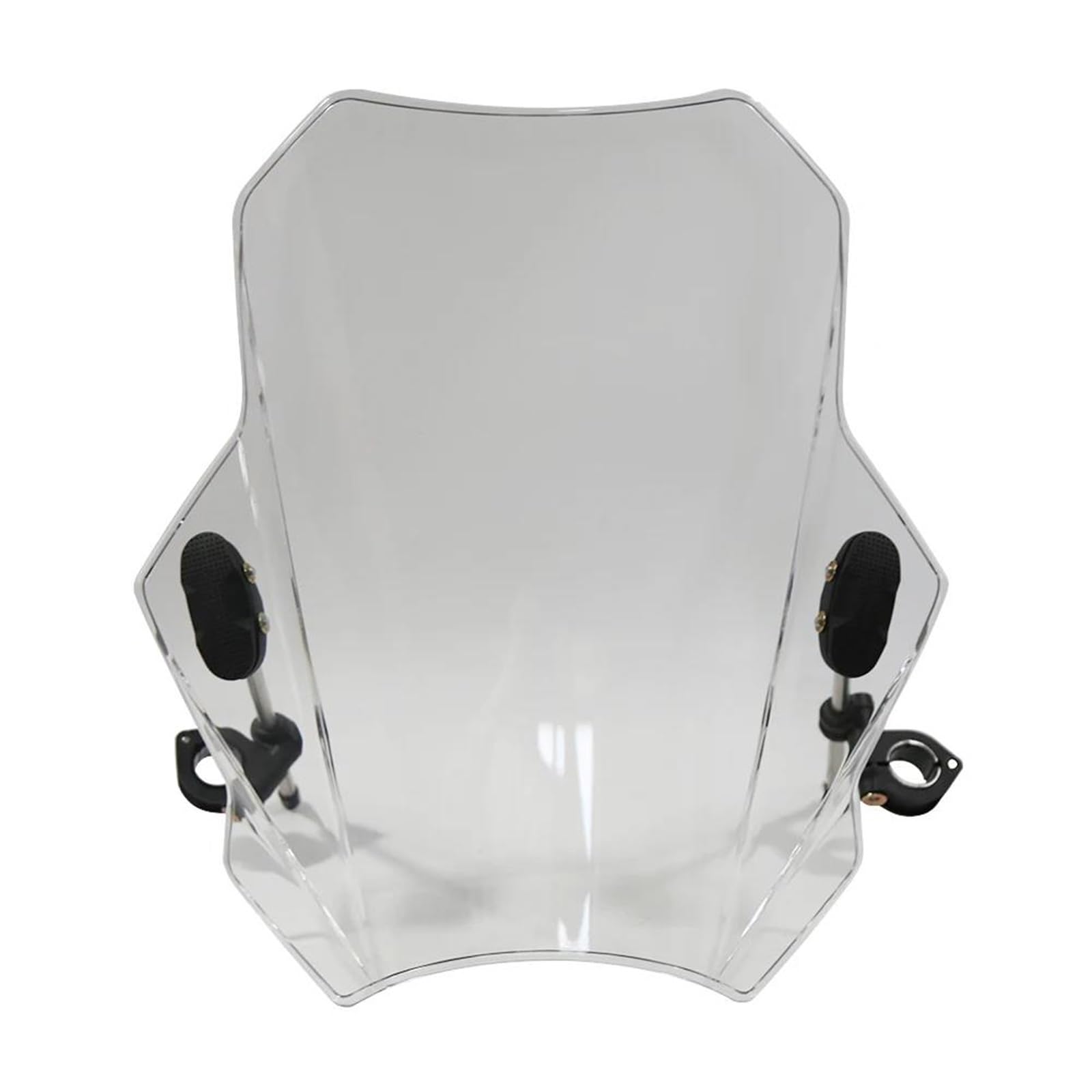 Windschild Motorrad Für 700 CLX Für 700CLX Für 700 CL-X Universal Motorrad Windschutzscheibe Windschutzscheibe Abdeckungen Bildschirm Rauch Objektiv Motorräder Deflektor Moto Windschild(Transparent1) von XVGUOYAN