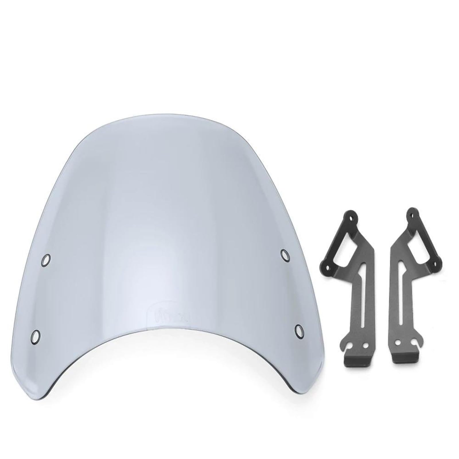 Windschild Motorrad Für Ducati Für Scrambler 2015 2016 2017 2018 2019 2020 2021 Windschutzscheibe Windschutzscheibe Windschutz Motorradzubehör Moto Windschild(Gray) von XVGUOYAN