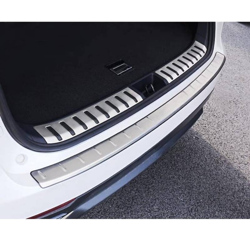 XWMRBD Auto Edelstahl Tailgate Schweller Schutzleiste für Lexus NX 200 200t 300h 2015 2016 2017 2018-2023, Trunk Guard Bumper Protector Kratzfest Ladekantenschutz, Car Styling ZubehöR von XWMRBD