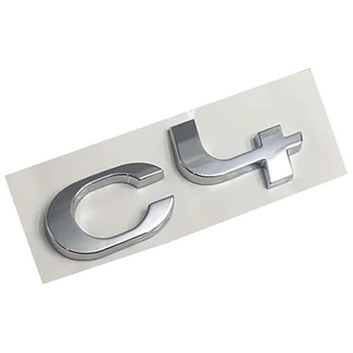 Autoemblem, für Citroen C4 C4L C5-Autoabzeichen Emblem Motorhaube Kofferraum Kühlergrillabzeichen Heckemblem wasserdicht,B von XWSBUDE