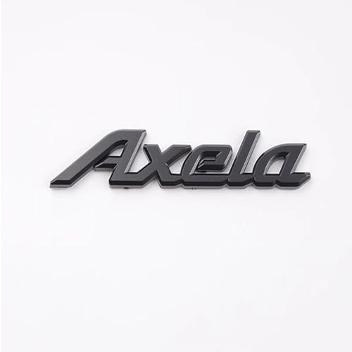 Autoemblem, für Mazda 3 Axela 2020-2023 -Autoabzeichen Emblem Motorhaube Kofferraum Kühlergrillabzeichen Heckemblem wasserdicht,B von XWSBUDE