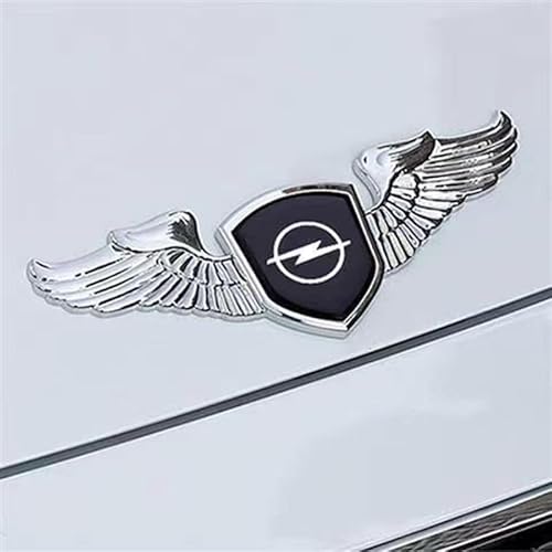 Autoemblem, für Opel Astra J-Autoabzeichen Emblem Motorhaube Kofferraum Kühlergrillabzeichen Heckemblem wasserdicht,B von XWSBUDE