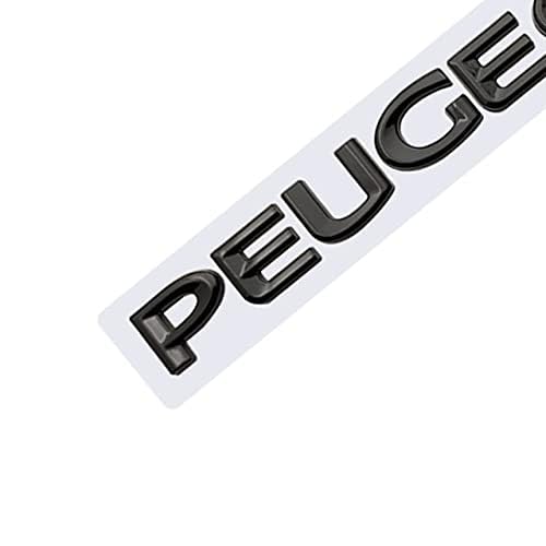 Autoemblem, für Peugeot 107 206 207 208 308 307 407 508 2008 3008-Autoabzeichen Emblem Motorhaube Kofferraum Kühlergrillabzeichen Heckemblem wasserdicht,A von XWSBUDE