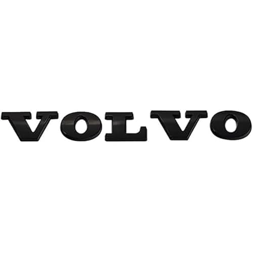 Autoemblem, für Volvo-Autoabzeichen Emblem Motorhaube Kofferraum Kühlergrillabzeichen Heckemblem wasserdicht,B von XWSBUDE