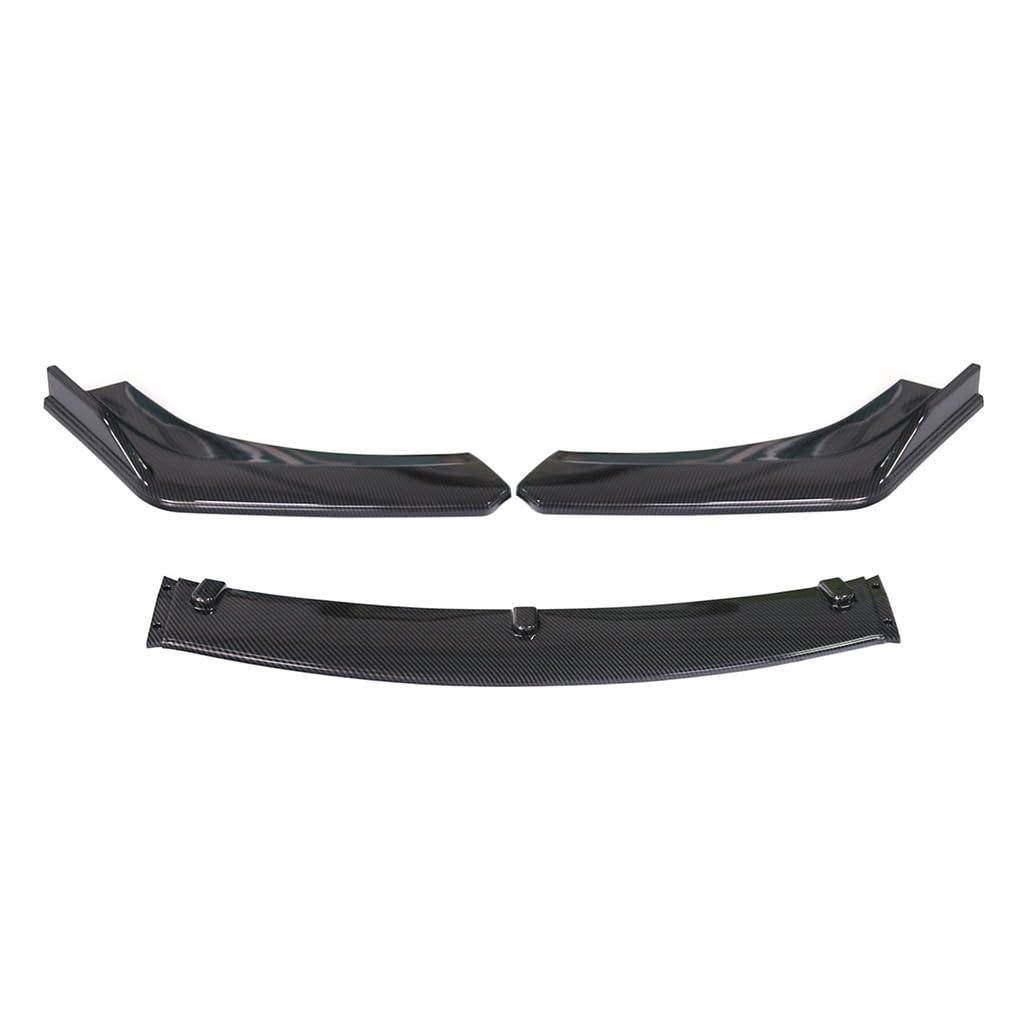 Auto Frontspoiler Lippe für Benz A Class W169 2004-2012,ABS Auto Bumper Frontspoiler Lip Splitter Frontspoilerlippe Protector,Carbon Fiber von XWZSQLBS