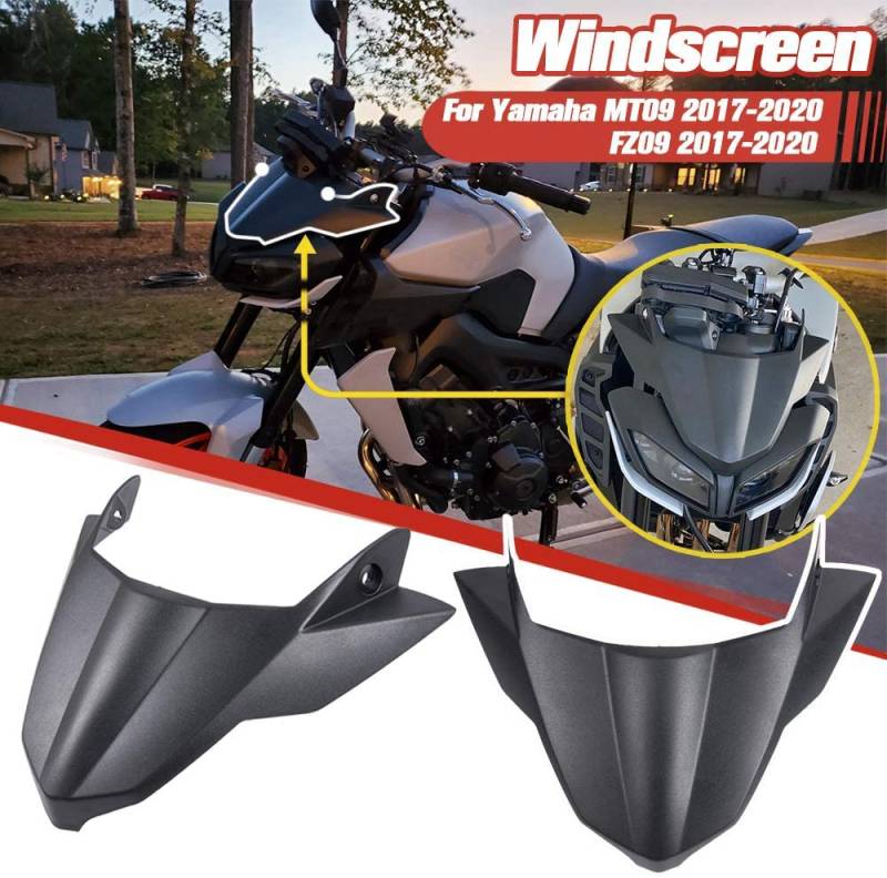 Motorrad motorrad-zubehör fly bildschirm vorne kotflügel schnabel nase kegel verlängerung extender radabdeckung kappe Kompatibel mit fz09 fz 09 fz-09 mt09 mt-09 mt09 2017-2020 von XX eCommerce