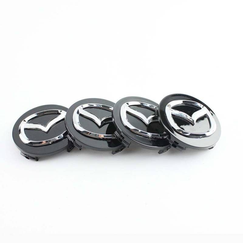 4 Stück Nabendeckel für Mazda, Radnabendeckel, Nabenkappen, Felgendeckel, Felgenkappen. von XXBBNHB