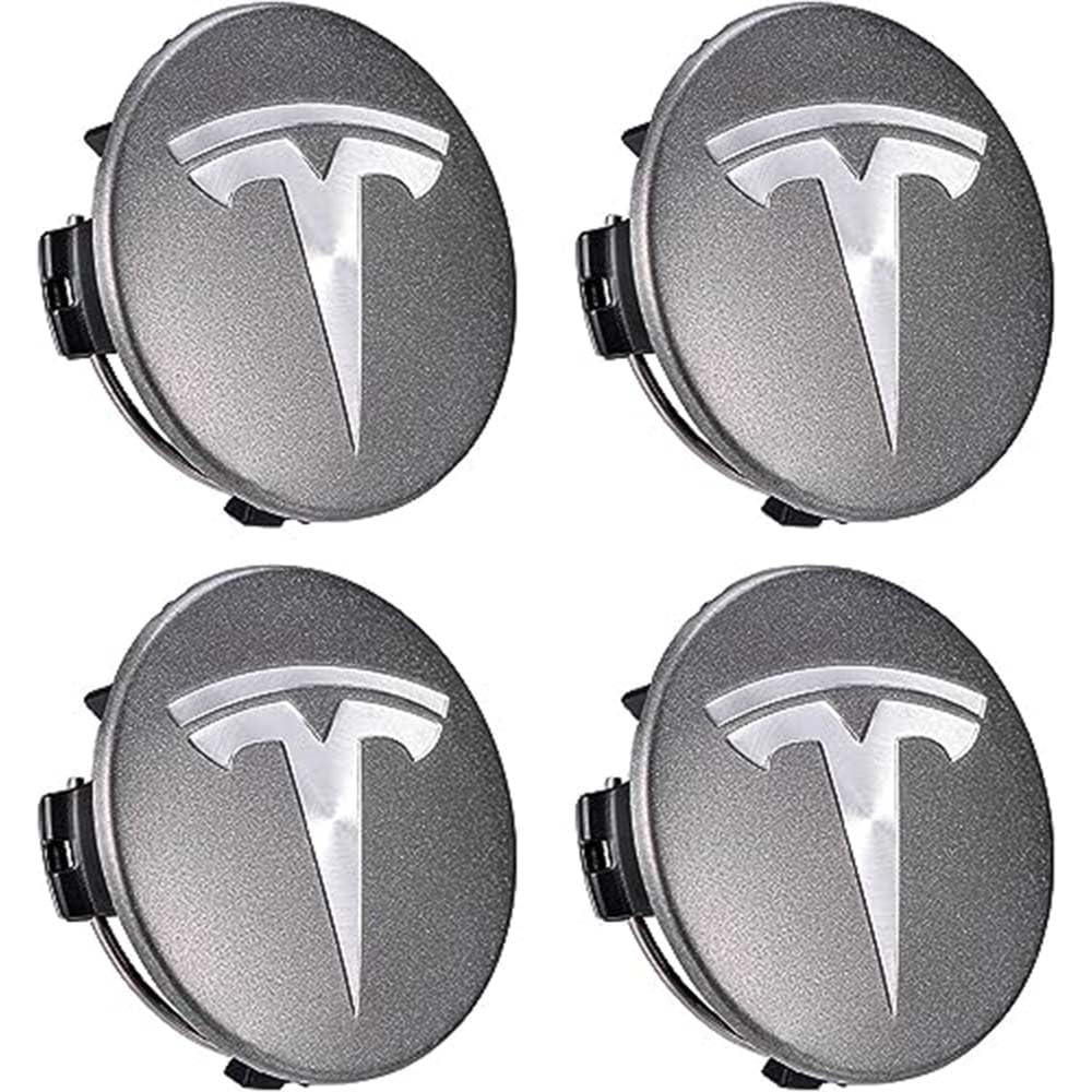 4 Stück Nabendeckel für Tesla ModeI 3 S X Y, Radnabendeckel, Nabenkappen, Felgendeckel, Felgenkappen.,C von XXBBNHB