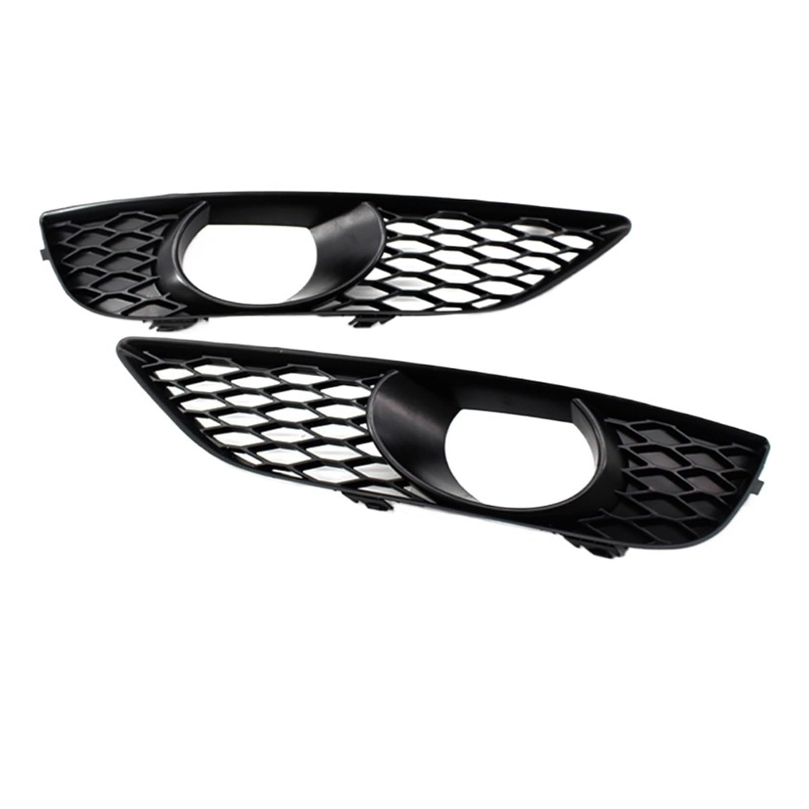 Auto Ersatz Zubehör Front Lower Bumper Grill Nebel Licht Grills Kompatibel for Q7 2010 2011 2012 2013 2014 2015(1 pair black) von XXDRKEGS