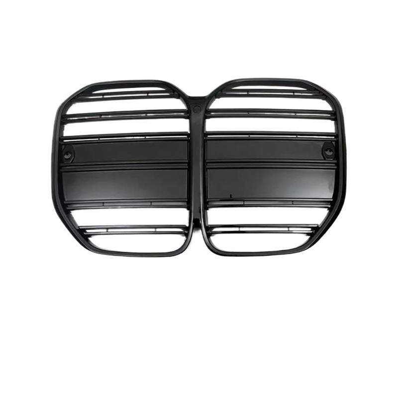 Auto-Frontgrill, kompatibel mit BMW 4er G22 G23 G26 2/4-Türer 2021–2023, 420i, 430i, 435i, M440i, Nierenstoßstangen-Oberteil, Racing-Grill(22 Matte Black Two) von XXDRKEGS