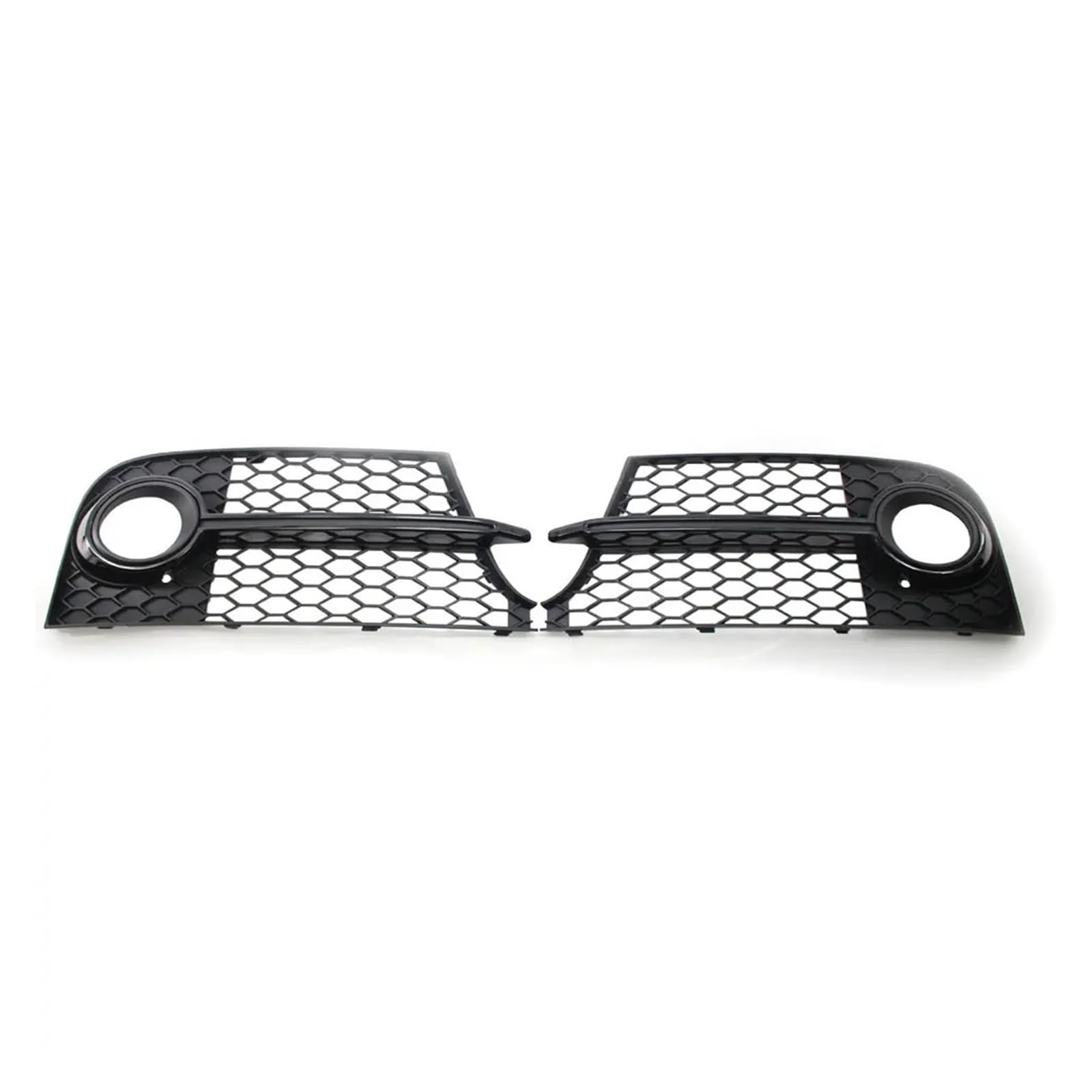 Auto-Nebelscheinwerfer-Grill-Abdeckung, kompatibel for TT MK2 TTS 2011–2014, 8J0807681KT94, 8J0807682KT94(Bright Black) von XXDRKEGS