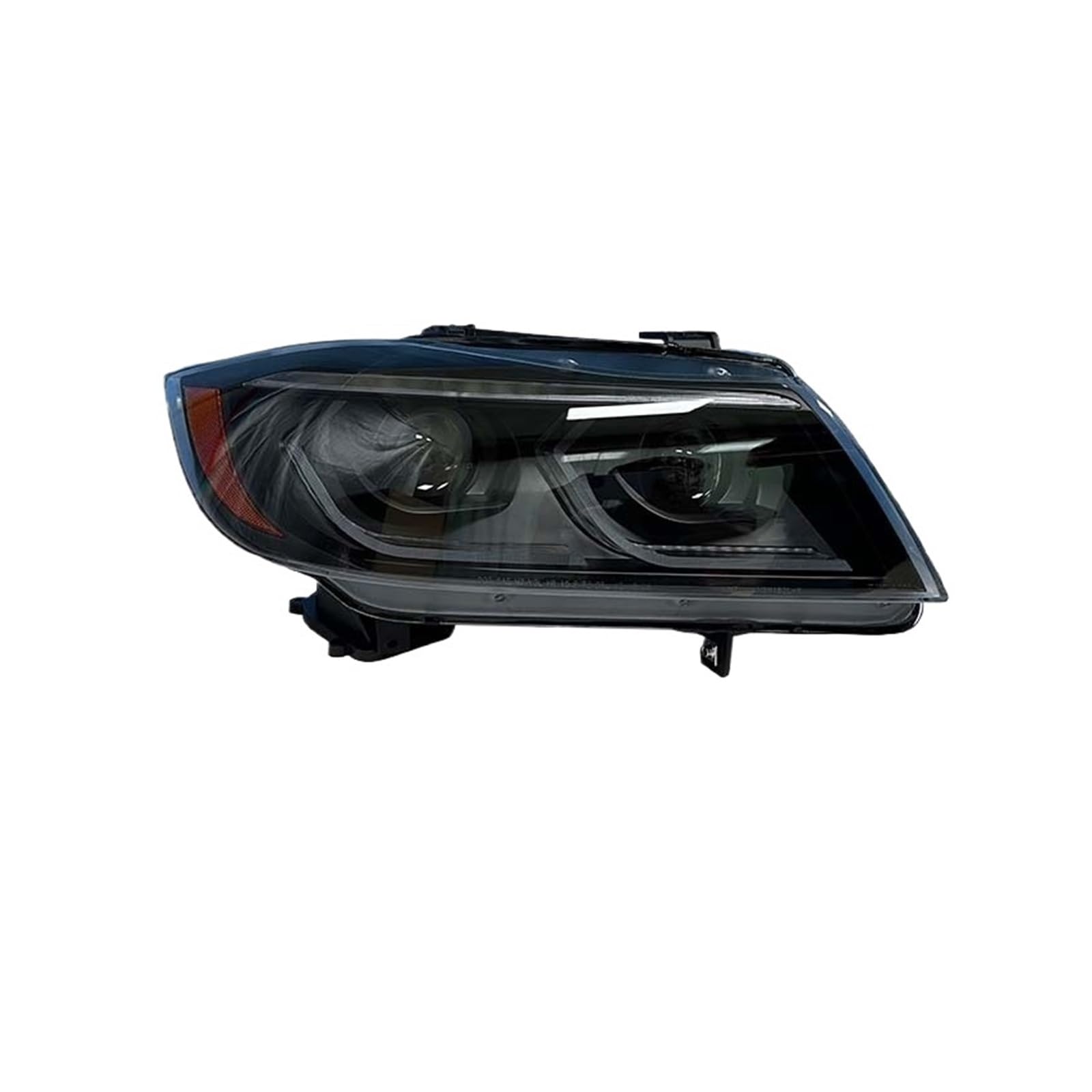 Auto Styling Kompatibel for BMW E90 Scheinwerfer 318i 320i 325i Bmw E90 Kopf Lampe Angel Eyes Bi Xenon Licht Halogen lampe Front Licht(4300K) von XXDRKEGS