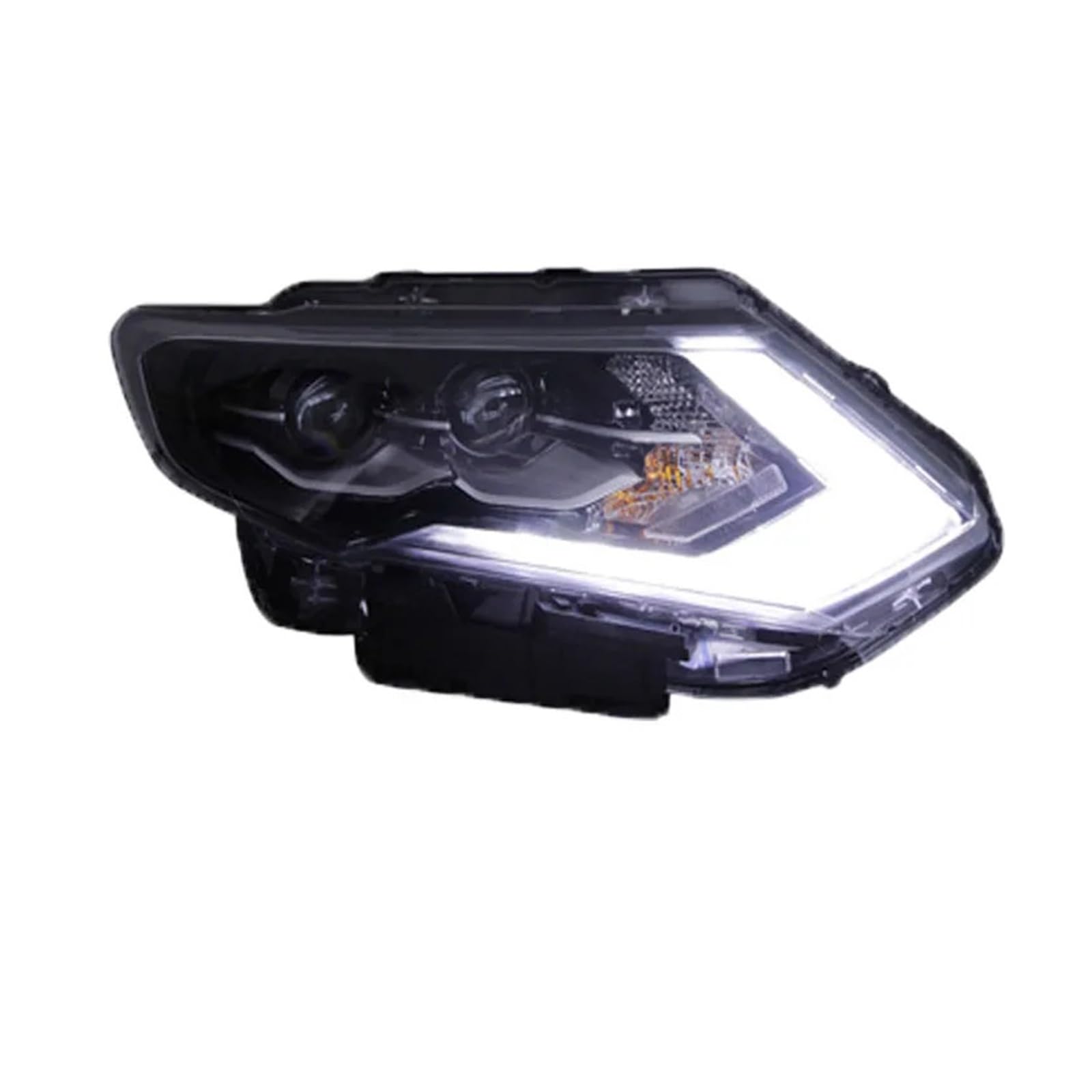 Auto Styling Kompatibel for Nissan X-trail Scheinwerfer 2017-2019 Rouge Kopf Lampe DRL Strahl Automotive Zubehör von XXDRKEGS