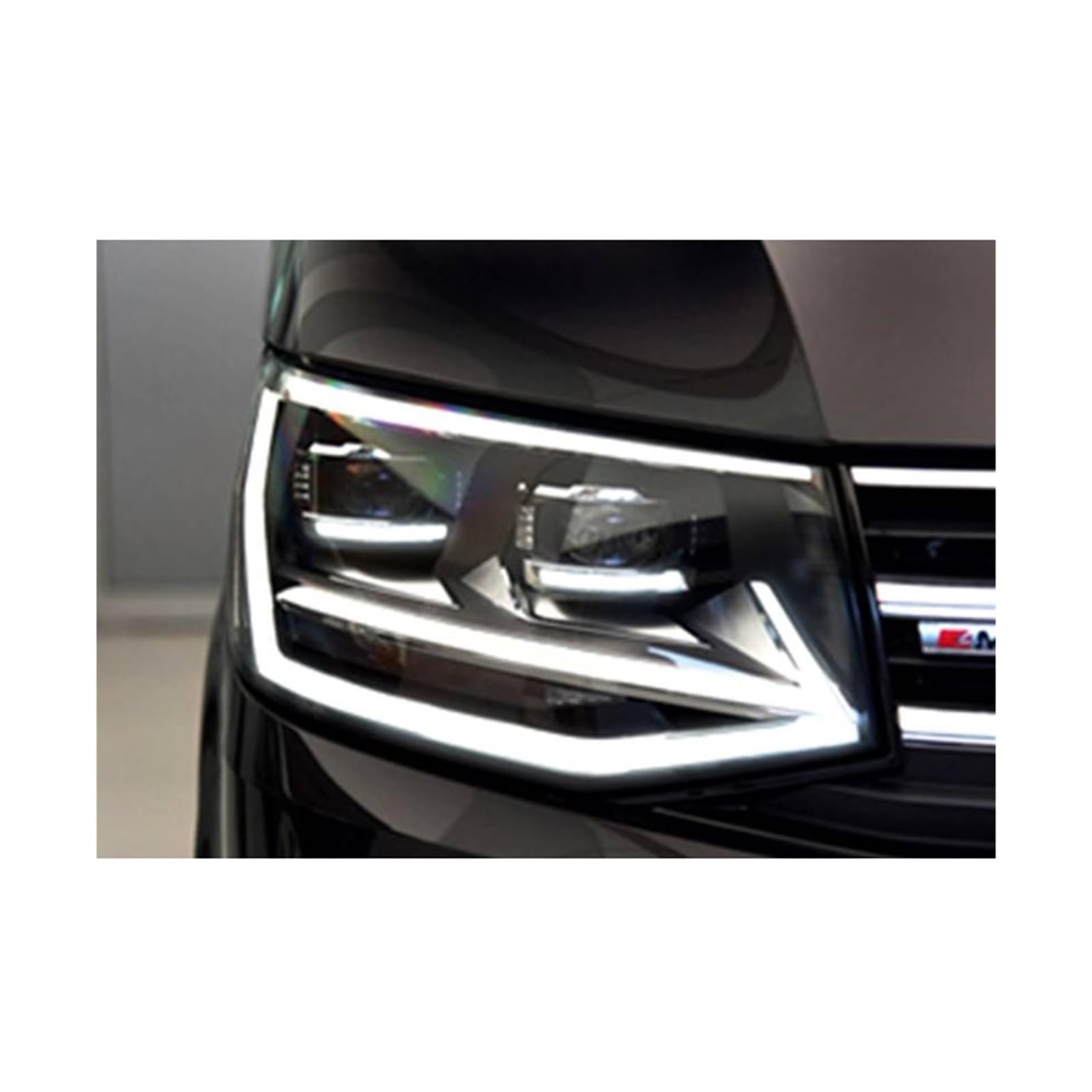 Auto Styling Kopf Lampe Kompatibel for VW Caravelle T5 T6 Scheinwerfer 2014-2019 Scheinwerfer DRL Objektiv Doppel Strahl bi-Xenon Zubehör(6000K) von XXDRKEGS