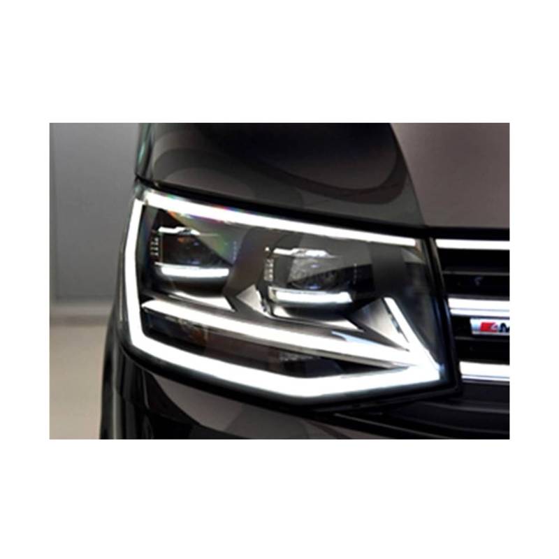 Auto Styling Kopf Lampe Kompatibel for VW Caravelle T5 T6 Scheinwerfer 2014-2019 Scheinwerfer DRL Objektiv Doppel Strahl bi-Xenon Zubehör(8000K) von XXDRKEGS