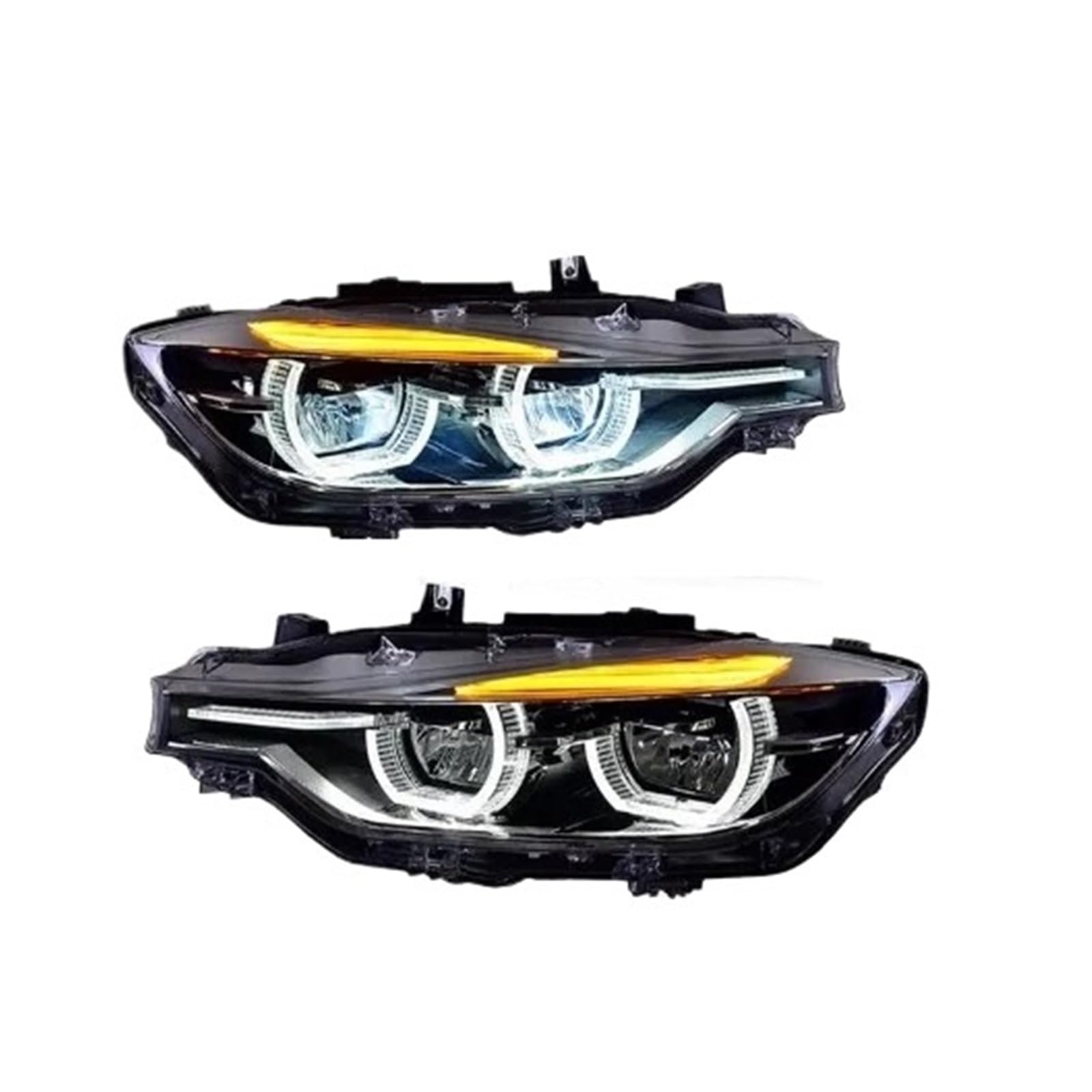 Autolicht kompatibel for BMW F30 F35 2013–2019 3er 320i 318i 328i 335i Auto-Scheinwerfer-Baugruppe ersetzt Halogen-Xenon-Scheinwerfer(Replace Halogen) von XXDRKEGS