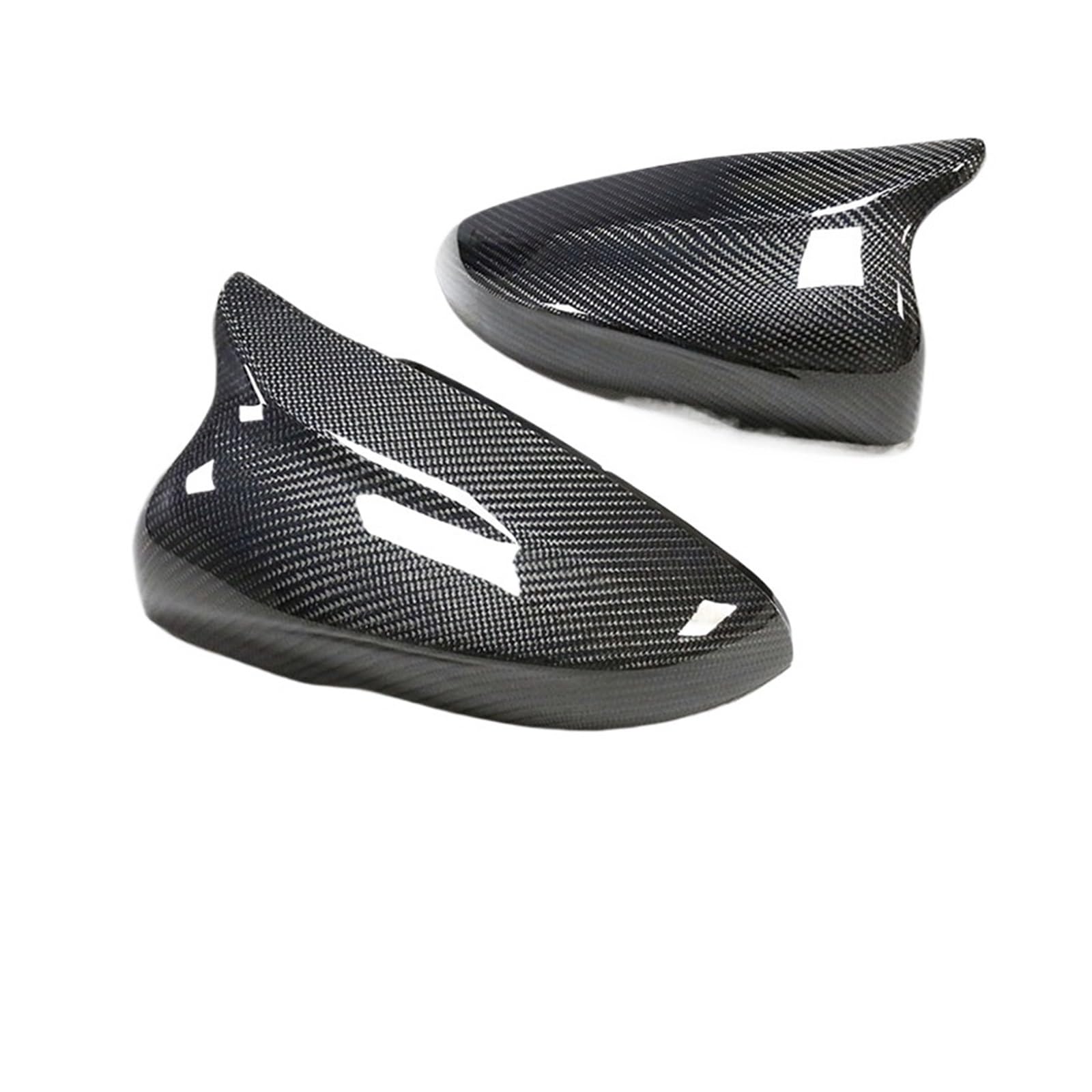 Carbon Fiber Ersatz Rückspiegel Abdeckung for Volkswagen Golf 6 MK6 Gti R-Linie 2008-2012 Auto Seite Spiegel Kappen(Style A) von XXDRKEGS