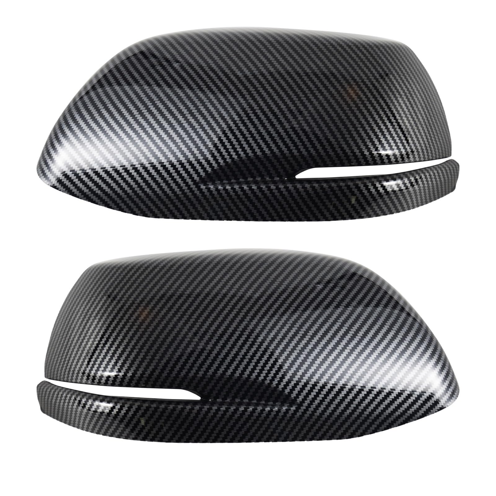 Carbon Fiber Kunststoff Rückspiegel Gehäuse Kompatibel for Honda CRV CR-V 2012-2016 Schutzhülle Rückspiegel Zubehör(A Pair) von XXDRKEGS