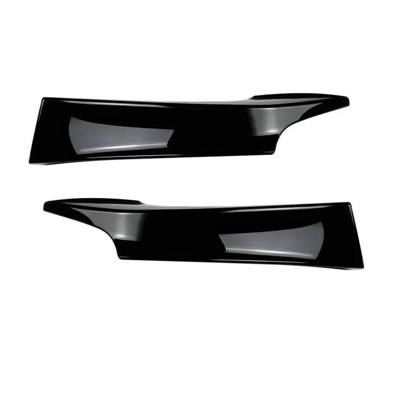 F20 F21 Kompatibel for BMW 1 Serie 120d 120i M135i 2011-2015 Tuning Auto Front Stoßstange Lip Spoiler Splitter Nebel Lampe Körper Kit(Gloss black B) von XXDRKEGS