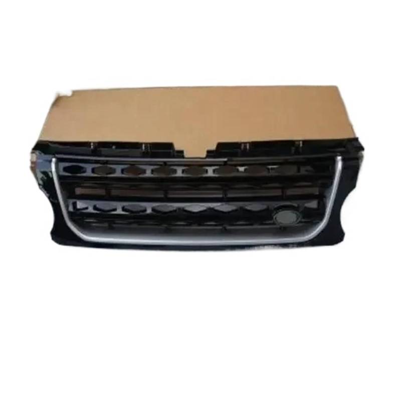 Kompatibel for Land Rover Discovery LR3 2005–2009, silber + schwarz, Frontgrill ersetzen Zierleiste(Style C) von XXDRKEGS