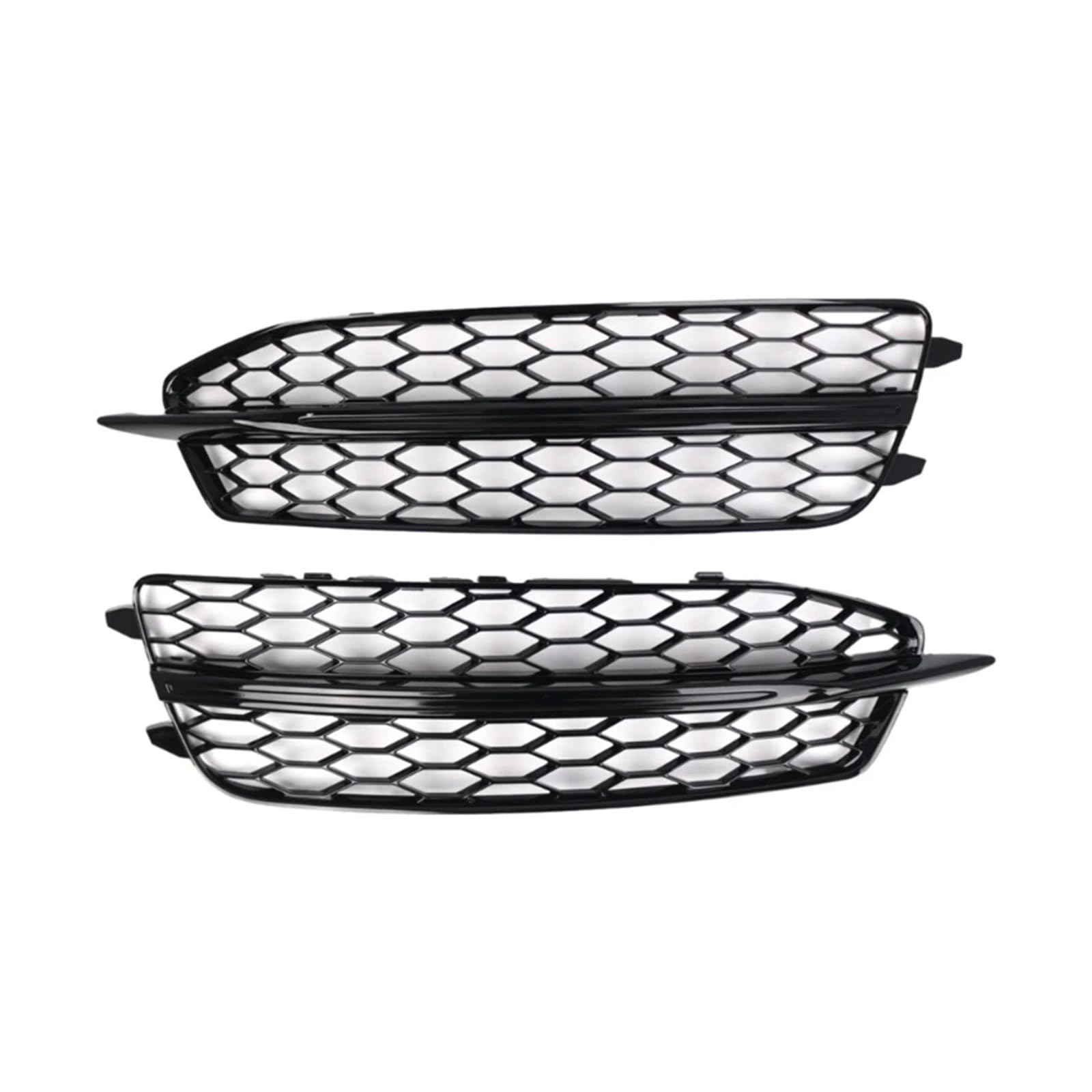 Links Rechts Nebelscheinwerfer Rahmen Abdeckung Stoßstange Kühlergrill Vent Kompatibel for C7 4G0807681D 4G0807682D(Style B) von XXDRKEGS