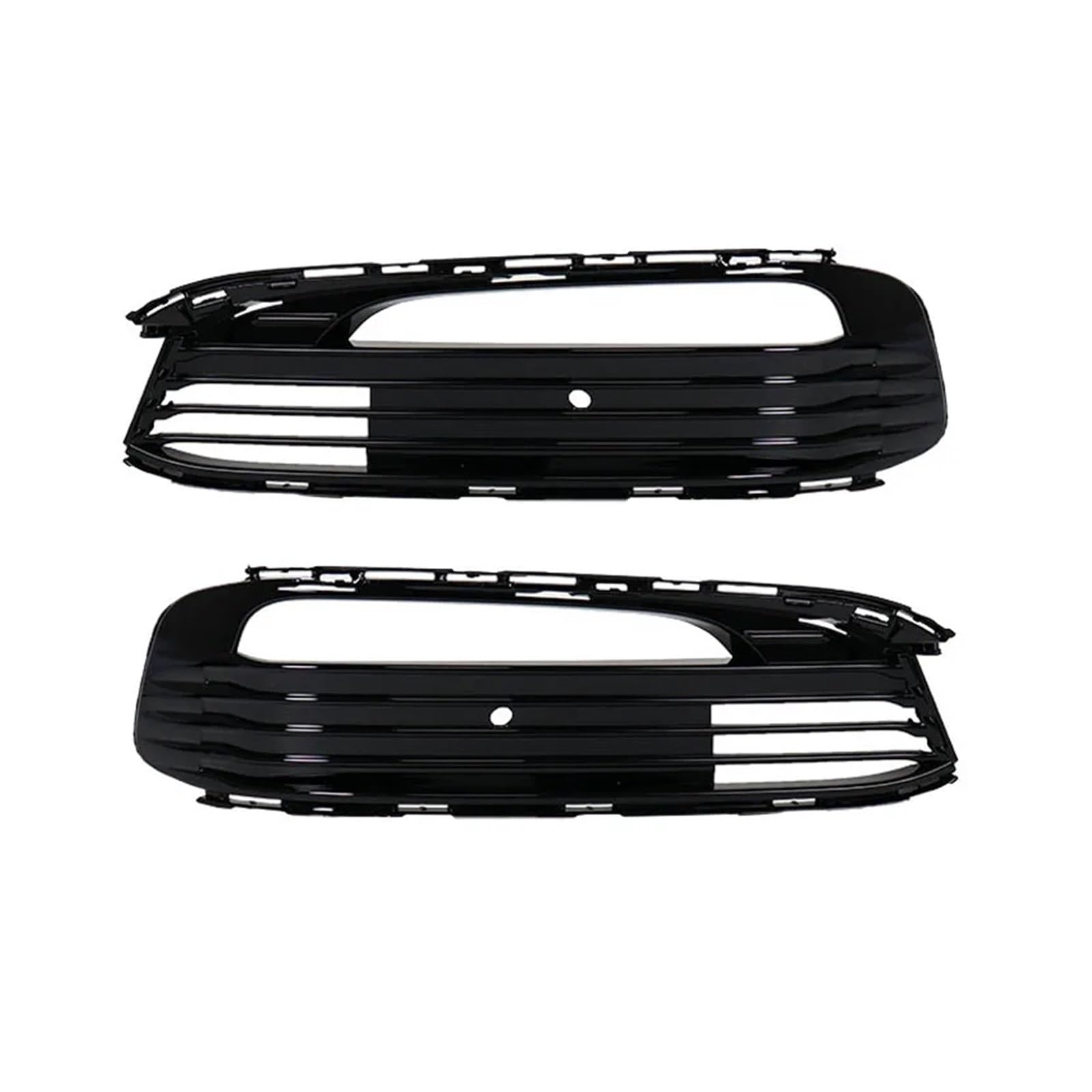 Links rechts Auto Frontstoßstange Nebelscheinwerferabdeckung Nebelscheinwerferverkleidung Nebelscheinwerfergitter Grill Kompatibel for BMW 7er 730li 740i 750i G12 2016-2017(1 pair black) von XXDRKEGS