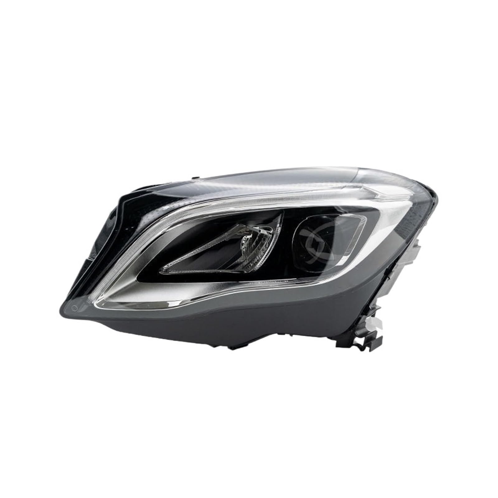 Upgrade Facelift Teile Scheinwerfer Modifizierte Auto Front Lampe Kompatibel for Mercedes-Benz GLA X156 2017-2019 Auto Zubehör(Left side as shown) von XXDRKEGS