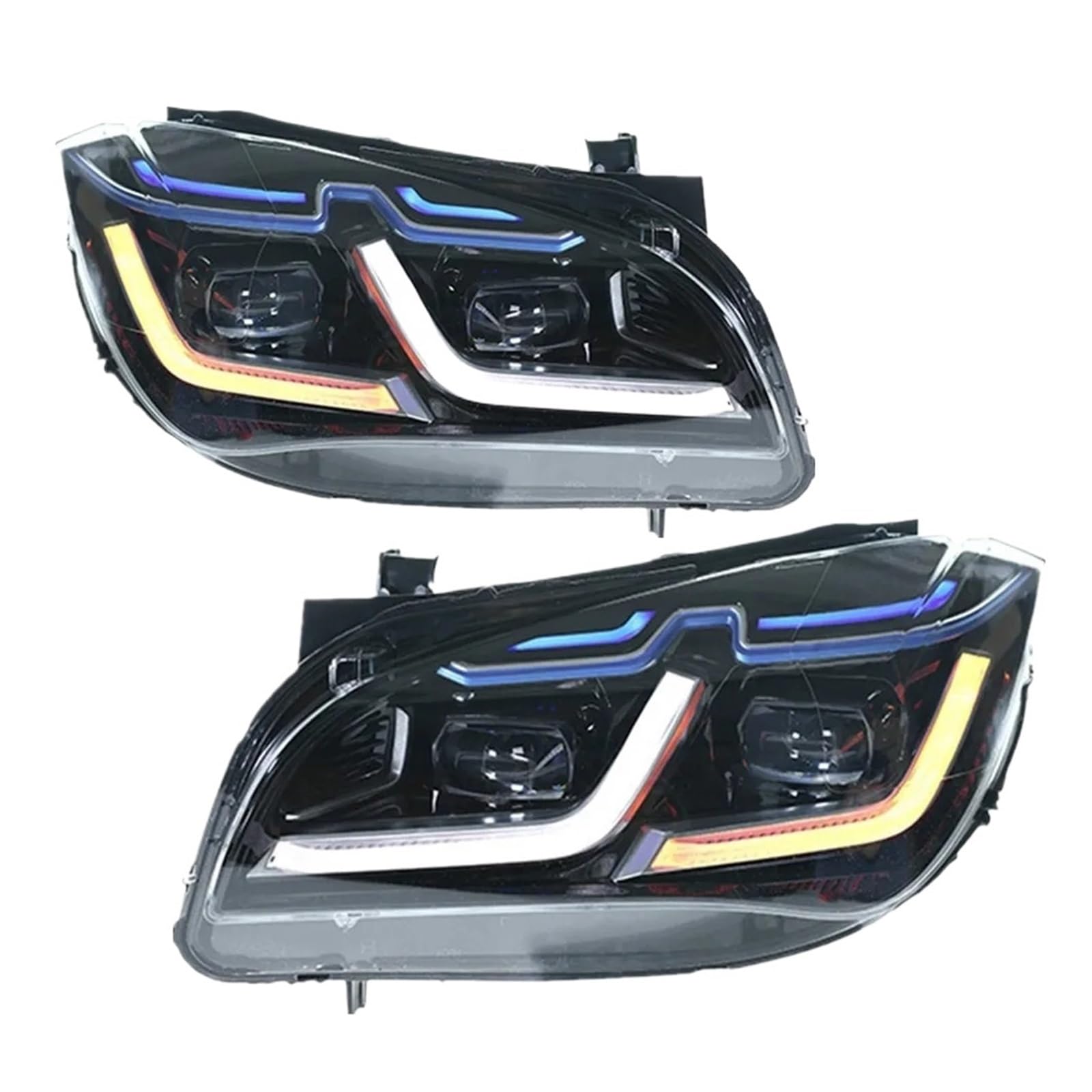 Upgrade-Scheinwerfer kompatibel for BMW E84 X1 2010 2011 2012 2013 2014 2015 Zubehör Auto Front DRL Lichter E84 Scheinwerfer Montage(Xenon) von XXDRKEGS