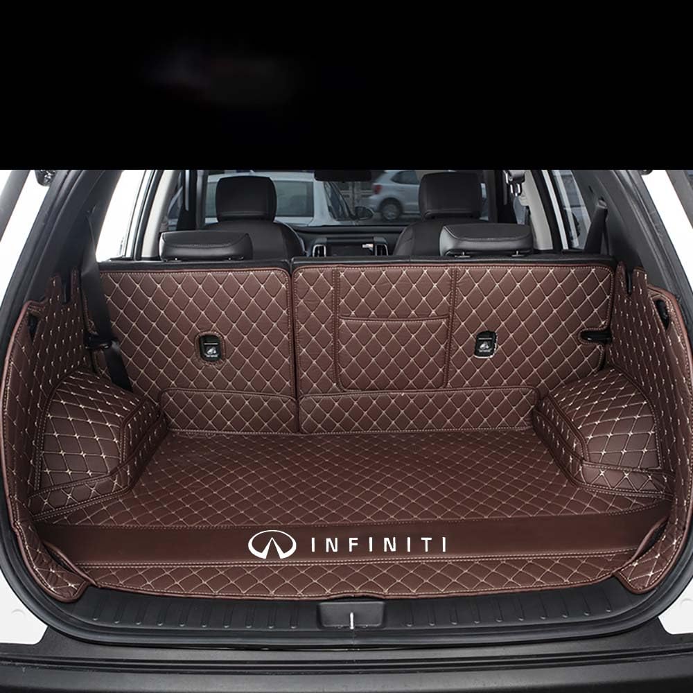 Auto All Inclusive Kofferraummatten, Für Infiniti M25L 2012-2012, Allwetter Kofferraumwanne Cargo Teppich Kratzfeste KofferraumSchutzmatte,H von XXMMHTFD