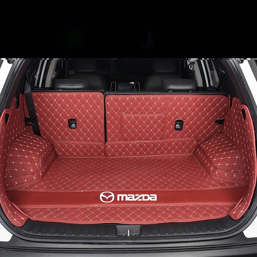 Auto All Inclusive Kofferraummatten, Für Mazda CX-5 2013-2016 (2-Piece backrest), Allwetter Kofferraumwanne Cargo Teppich Kratzfeste KofferraumSchutzmatte,M von XXMMHTFD
