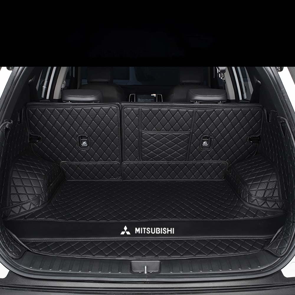 Auto All Inclusive Kofferraummatten, Für Mitsubishi ASX 2014-2020, Allwetter Kofferraumwanne Cargo Teppich Kratzfeste KofferraumSchutzmatte,H von XXMMHTFD