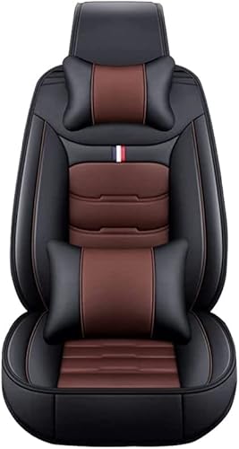 XYHHQ Auto Leder Sitzbezüge für SEAT Cupra Born Electric Drive 150 kW, Airbag Kompatibel Allwetter Leder Komfortables Sitzbezüge Autozubehör,D von XYHHQ