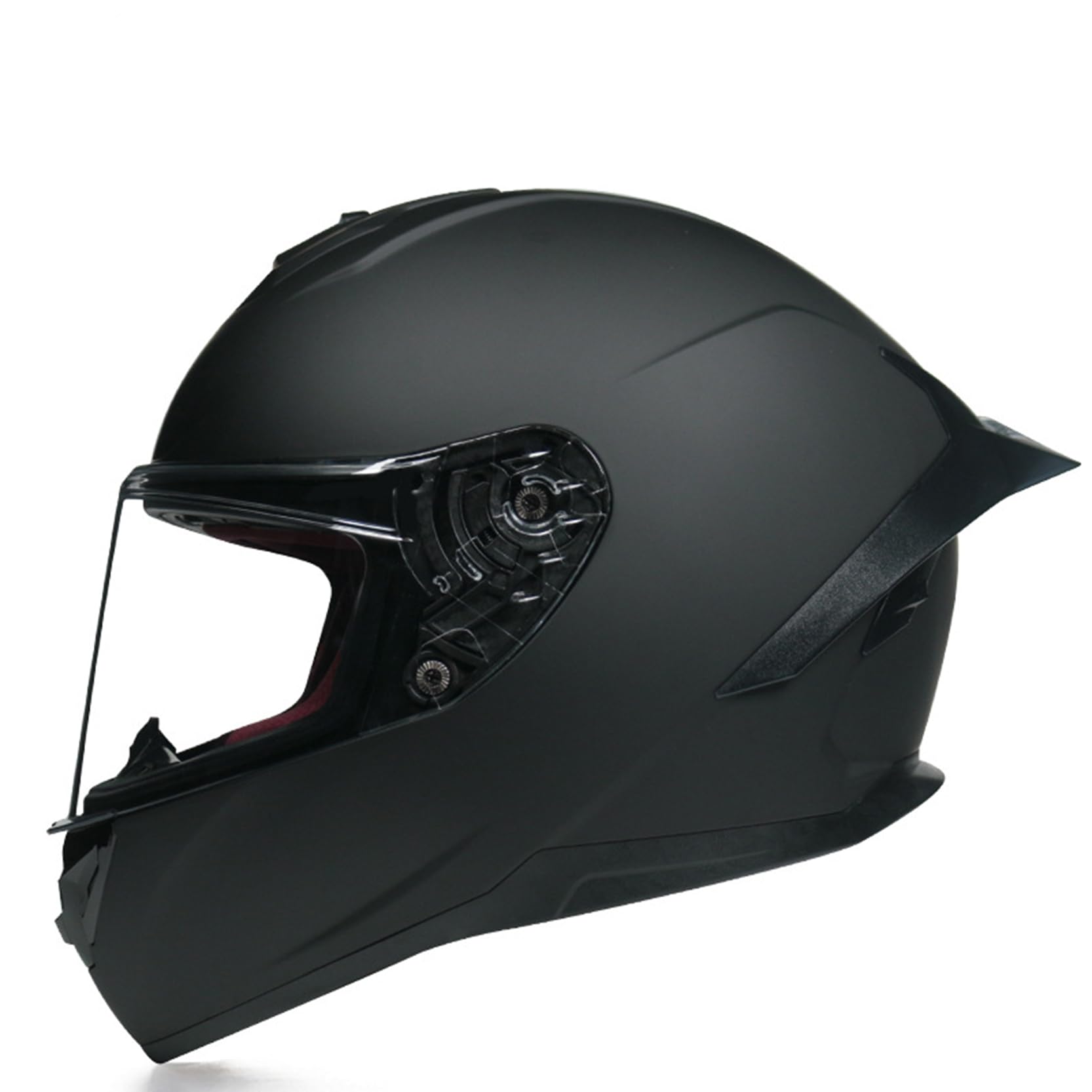 Motorradhelm Integrierter,modularer, aufklappbarer Motorradhelm, ECE/DOT-geprüft,belüftet und atmungsaktiv, Baumwollnetzfutter, längeres Heck,Integralhelm für Männer und Damen,O-L(56~57cm) von XYLGJYT