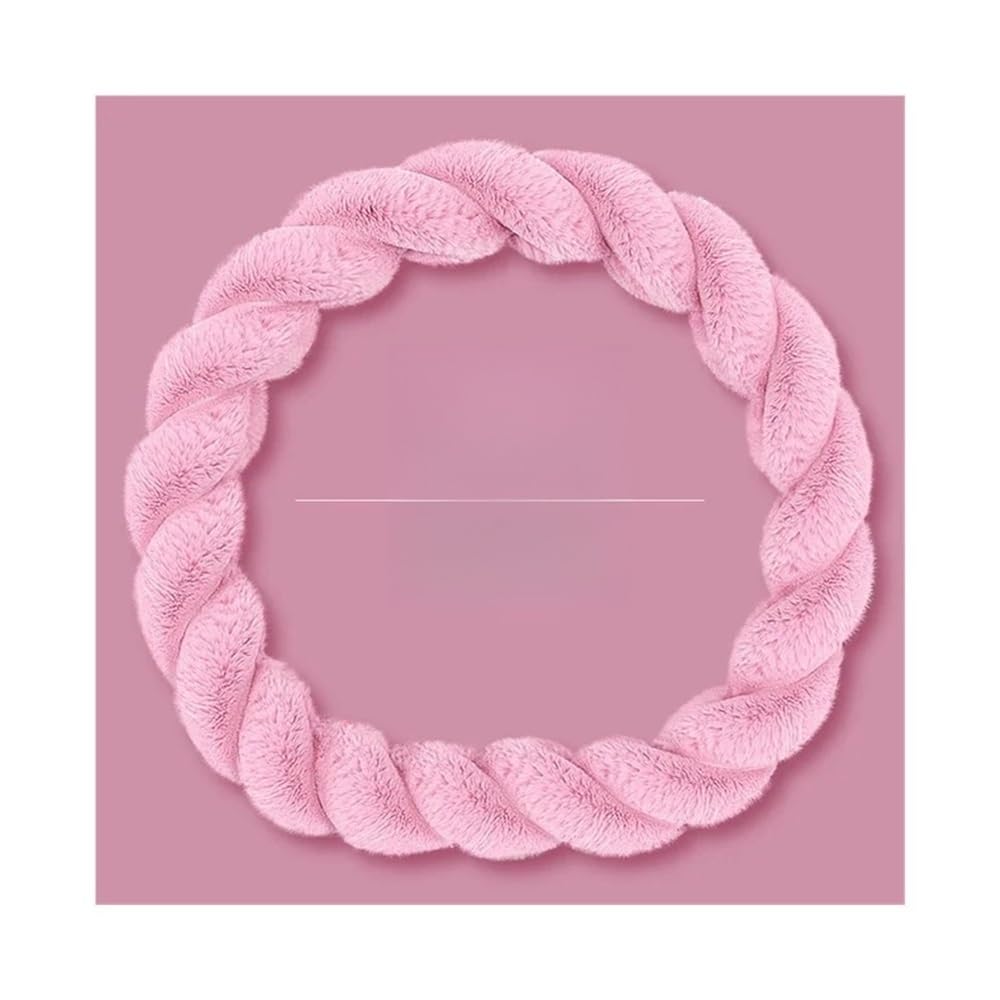 Lenkradbezug Lenkradhülle Kreative gedrehte geflochtene superweiche und freundliche 38 cm Auto-Lenkradabdeckung aus Plüsch Winter warm Auto-Hülle Auto-Styling-Innenraum Lenkradbezug Lenkradhülle Kreative gedrehte geflochtene superweiche und freundliche 38 cm Auto-Lenkradabdeckung aus Plüsch Winter warm Auto-Hülle Auto-Styling-Innenraum von XYSZQJZYP