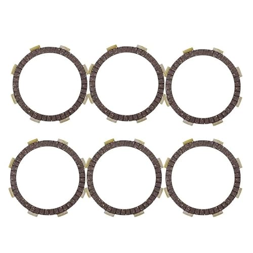 Moto-Kupplungsscheibe für Motorräder 6 Pcs Motorrad Kupplung Disc Reibung Platte Motor Kupplung Platten Für CBR250 MC17 MC19 NC14 MC22 CBR250RR von XYSZQJZYP