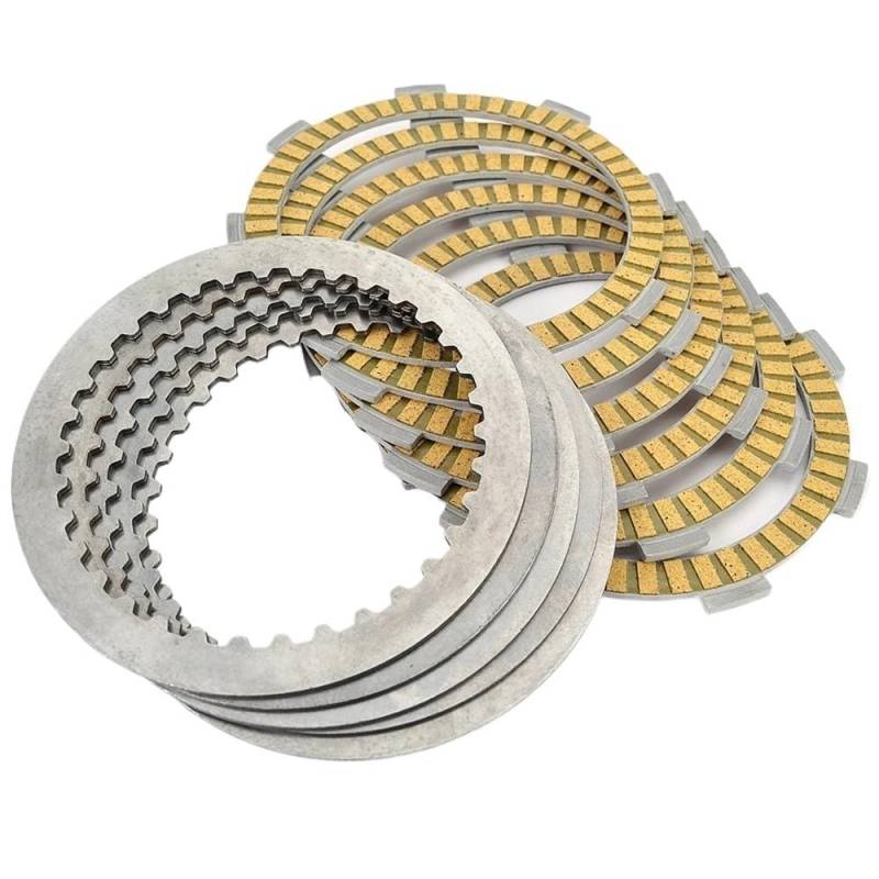 Moto-Kupplungsscheibe für Motorräder Für Zyklus Für Kupplung Reibung Platten Stahl Disc Kit Für K&awasaki KX 100 KX80 KX85 KX85-II KX 100 80 85 85-II 13089-1120 von XYSZQJZYP