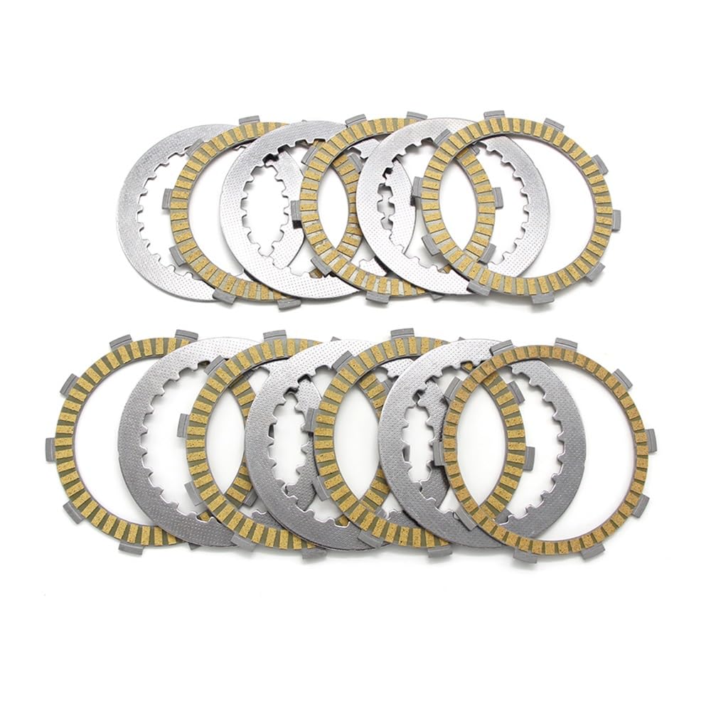 Moto-Kupplungsscheibe für Motorräder Motorrad Kupplung Disc Reibung Platte Set Für NV600 Für Shadow 600 OEM:22201-KM4-000/22201-MS6-620/22201-MN8-000/22201-MN8-700 von XYSZQJZYP