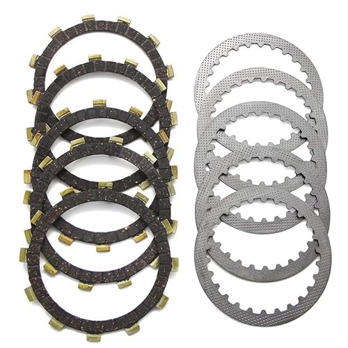 Moto-Kupplungsscheibe für Motorräder Motorrad Kupplung Reibung Disc Platte Kit Für S&uzuki TS75B TS75M TS75A TM75M TM75L TM75A AC100 AS100 OEM:21441-12010/21441-42G00 von XYSZQJZYP