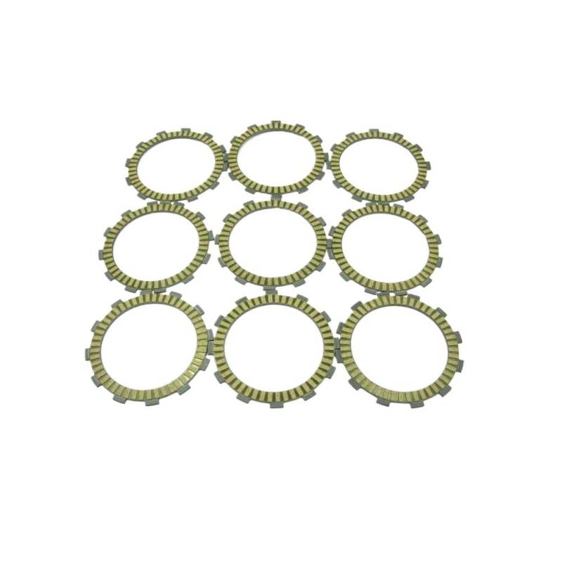 Moto-Kupplungsscheibe für Motorräder Motorrad Kupplung Reibung Platten Disc Kit 3XJ-16321-00 Für Y&AMAHA YZ125 TTR250 WR250F YZ250F YZ250FX XT250X Dirt Pit Bike von XYSZQJZYP