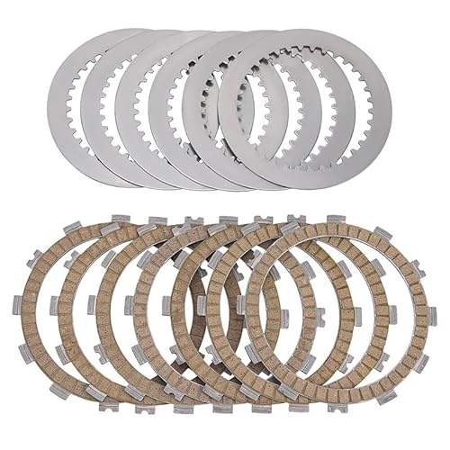 Moto-Kupplungsscheibe für Motorräder Motorrad Kupplung Reibung Platten & Stahl Platte Kit Für K&awasaki KX125 KX 125 13088-1102 13088-1057 13089-013 1997-2008 von XYSZQJZYP