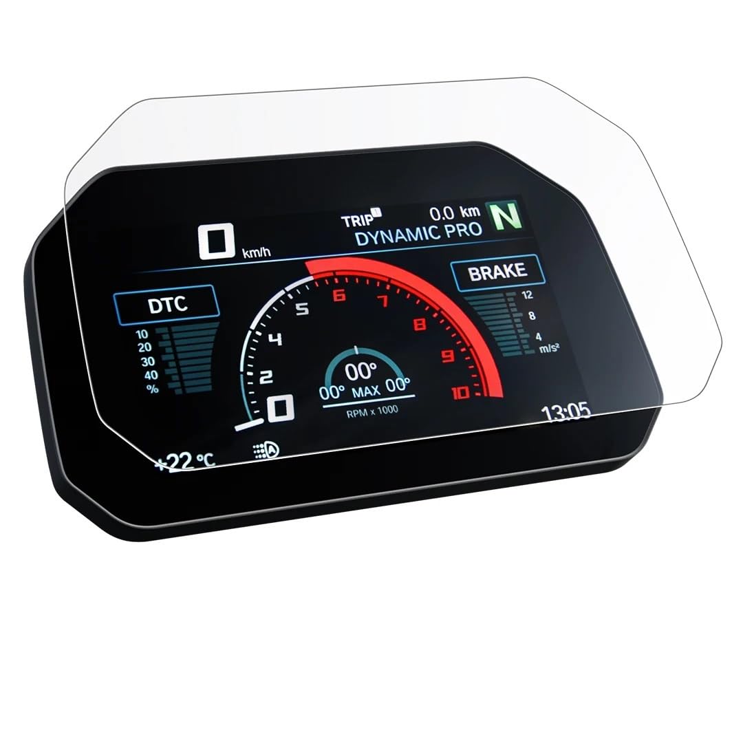 Motorrad Instrumentenfolie 2023 2024 Für R1300GS Zubehör Dashboard Screen Protector Für R 1300 GS R1300GS Motorrad TPU Instrument Film Retro Teile von XYSZQJZYP