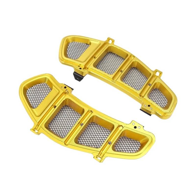 Motorradkühlerabdeckung Für GTS 250 300 Links Rechts Kühler Schutz Grille Schutz Lünette Abdeckung Motorrad Für Vespa GTS300 GTS250 2013-2020 2019 2018 von XYSZQJZYP