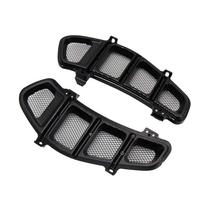 Motorradkühlerabdeckung Für GTS 250 300 Links Rechts Kühler Schutz Grille Schutz Lünette Abdeckung Motorrad Für Vespa GTS300 GTS250 2013-2020 2019 2018 von XYSZQJZYP