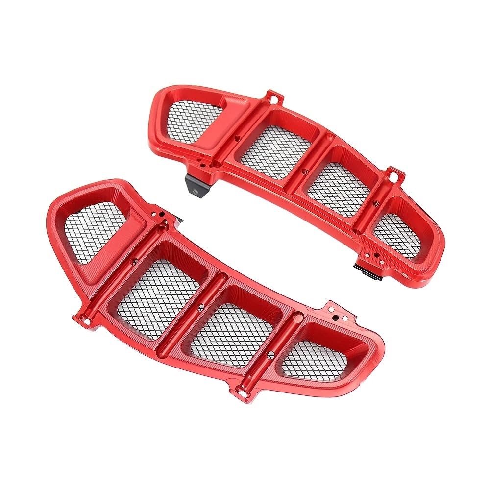 Motorradkühlerabdeckung Für GTS 250 300 Links Rechts Kühler Schutz Grille Schutz Lünette Abdeckung Motorrad Für Vespa GTS300 GTS250 2013-2020 2019 2018 von XYSZQJZYP