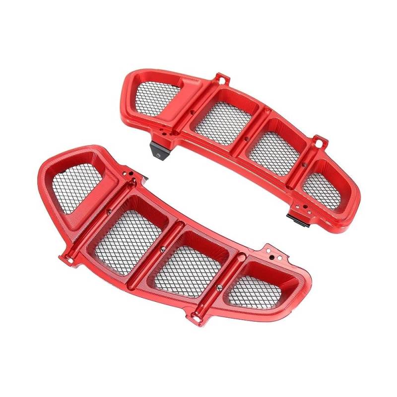 Motorradkühlerabdeckung Für GTS 250 300 Links Rechts Kühler Schutz Grille Schutz Lünette Abdeckung Motorrad Für Vespa GTS300 GTS250 2013-2020 2019 2018 von XYSZQJZYP