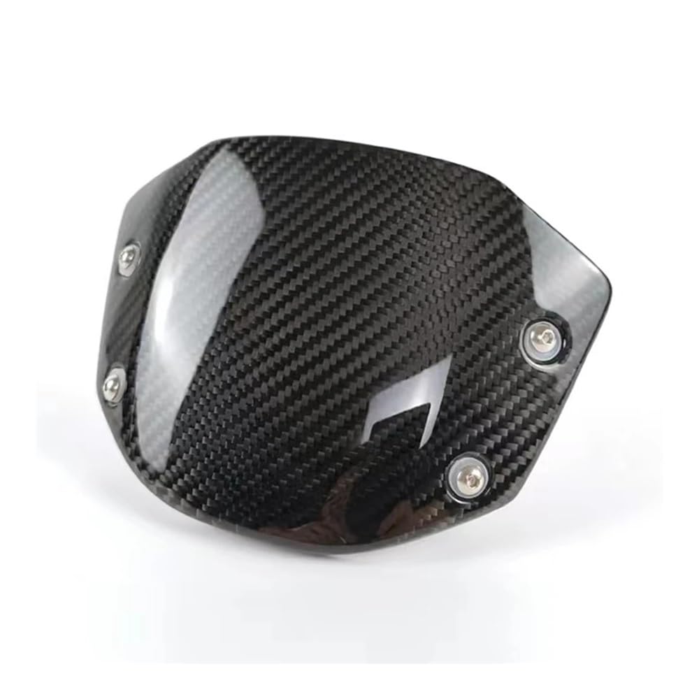 Windschutzscheibe Motorrad Für CB650R 2019 2020 2021 Motorrad Windschutzscheibe Windschutz Frontscheibe Windabweiser Real Carbon Fiber von XYSZQJZYP