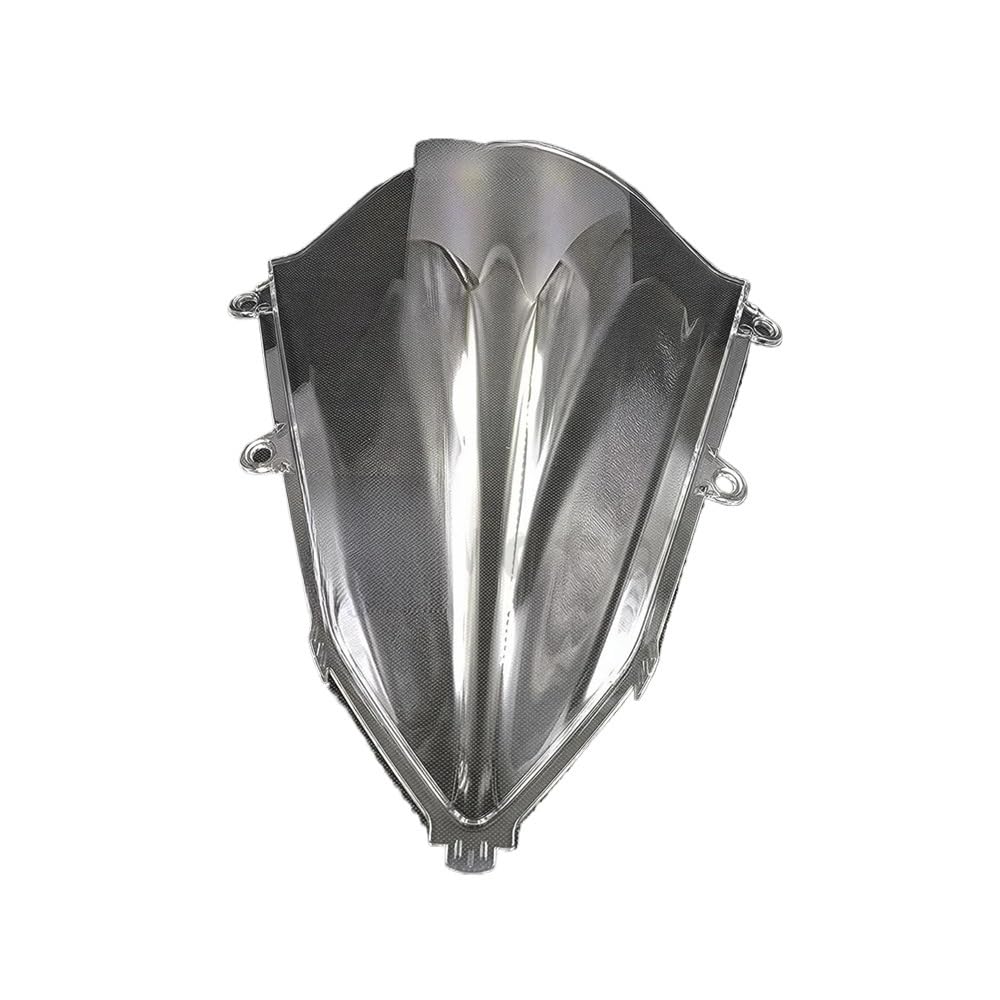 Windschutzscheibe Motorrad Motorrad Windschutzscheibe für CBR650R 2019-2023 Windschutzscheibe Windschutz Klar Schwarz Spoiler Zubehör Abdeckung Verkleidung von XYSZQJZYP